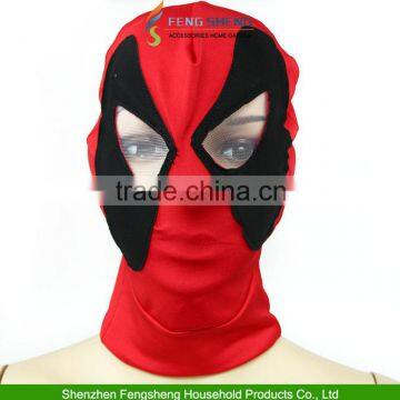 Zentai Mask Hood Hat Headwear Deadpool Spandex Lycra Balaclava Mask