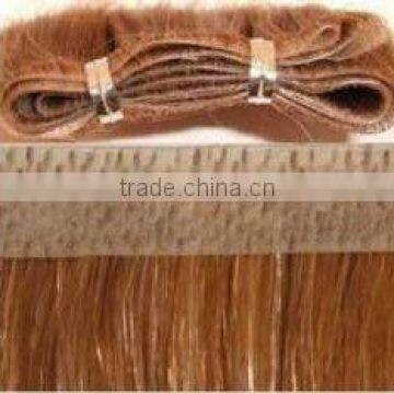 Brazilian Remy Tape Hair Extension,PU Tape Weft