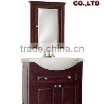 The latest design waterproof wooden bathroom vanity cabinet (VA-59)