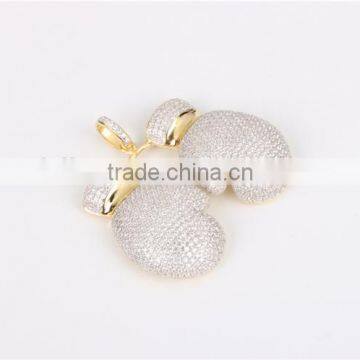 Top Sales Cheap Copper Hip Hop Pendant Neckalce Charm photo-2