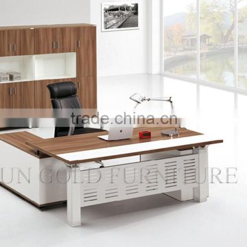 Cheap but classy melamine office furniture executive desk manager desk boss desk (SZ-OD355)