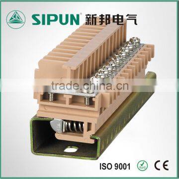 JF5 2.5mm plate screw din rail connector terminal