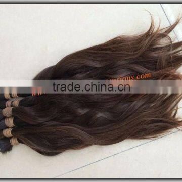 Best Selling Cheap 100% Bulk Hair Dye Color Wholesale Virgin Hair Bulk photo-2