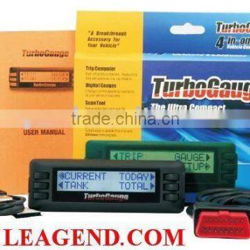 HOT SALES - TurboGauge - 4in1 Vehicle Computer Car Monitor(update)