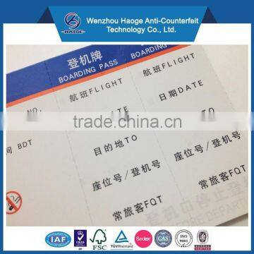 2014 new designairline ticket holder printing in high quality