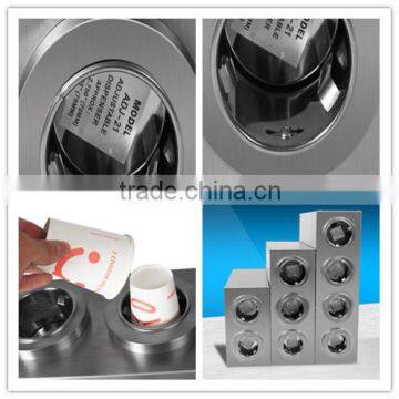 Stainless Steel Milk Tea 4 Holes Paper Cup Seperator Supplier's Choice photo-5