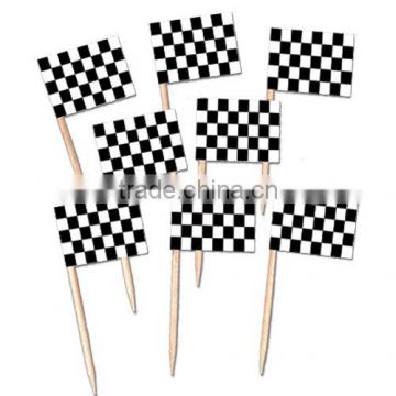 Cupcake Party Decoration Flag Picks Toothpick with Flags                        
                                                Quality Choice