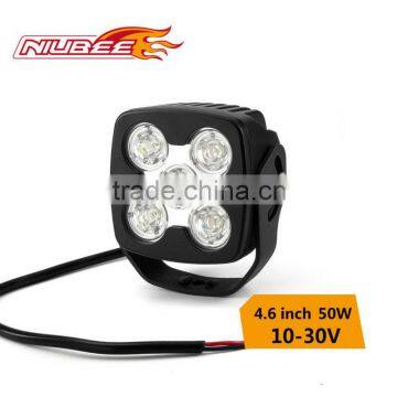 super bright 50w cree led work light for motorcycle driving