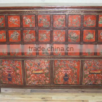 chinese antique furniture wooden tibet cabinet