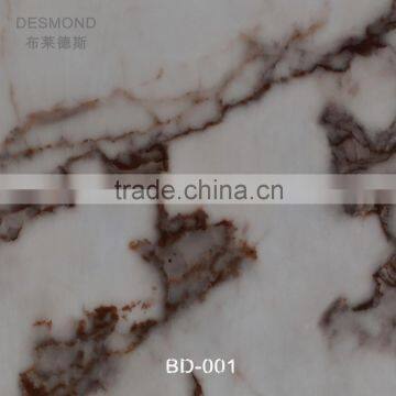 High-level PVC Imitated Marble Sheet / UV Plate