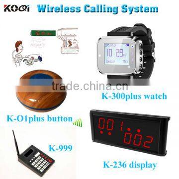 Wireless Call System/Wireless Guest Paging System , Restaurant Waiter Calling System