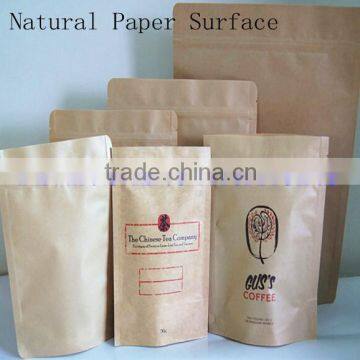 Laminated Kraft Paper+Aluminum Foil+PE Food Packaging Bags Pouches