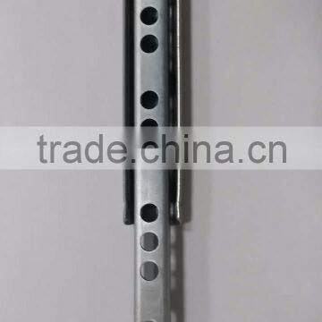 Cheap 17mm Series 2 Sides Pull Out 2 Fold Telescopic Chanel Mini Drawer Slide photo-5