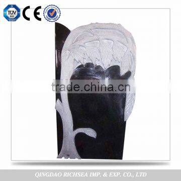 China Professional Service Popular Good Quality Black Granite Tombstones