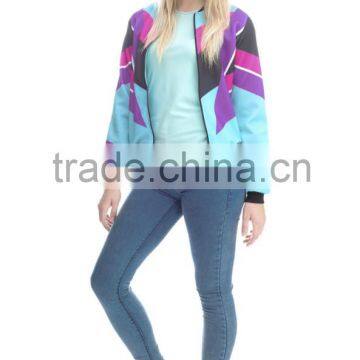 Wholesale t Shirt Polyester Custom Printed Sport Jacket With High Quality photo-6