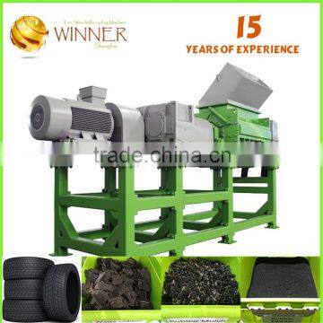 polystyrene recycling machine pet granules used tire shredder