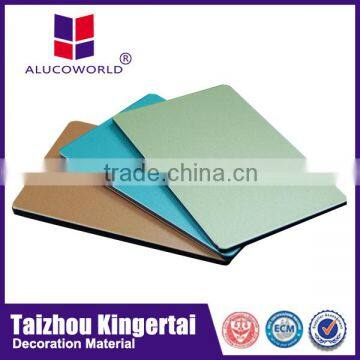 Alucoworld acm mill acm in ldpe core and acp grooving machine