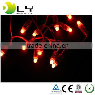 CE ROHS wholesale Waterproof 9MM LED white and blue string light