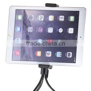 Smilin Factory Accept OEM High Quality Tablet PC Selfie Stick Monopod Tripod Clip Mount Stand Adapter for IPad Mini Air 2 4 5 photo-5