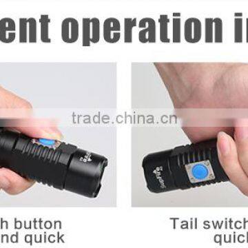 SupFire A3 High Quality LED Flashlight With USB Charger photo-6