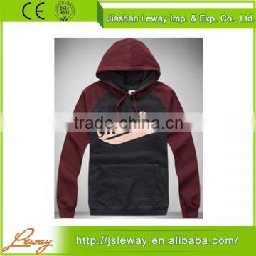 New design fashion pullover man custom hoodies