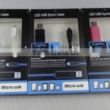 Smart Micro Usb Charging Led Light Usb Cable for Smartphones and Tablets photo-5