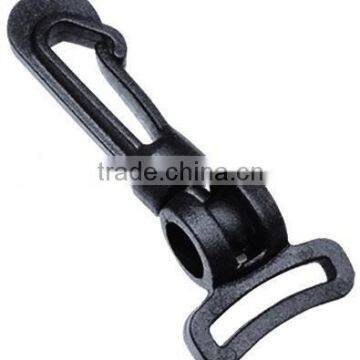 Plastic stylish swivel snap dog key hook 16mm (HL-B019)