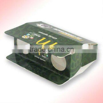 watching football game Promotional Folding Paper Binoculars