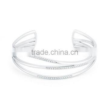 New gold bracelet models white gold bangles girls jewelry