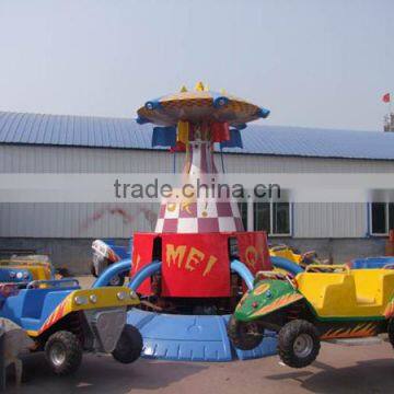 CE standard amusement park games,rotating crazy car rides for fun