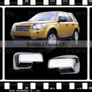 For LAND ROVER FREELANDER Chrome Door Mirror Cover Rim Frame