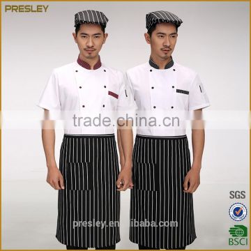 Presley oem cook restaurant hotel kitchen stylish japanese chef uniform