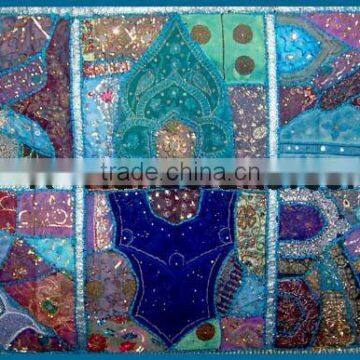 Ethnic Vintage Embroidered Handmade Tapestries India