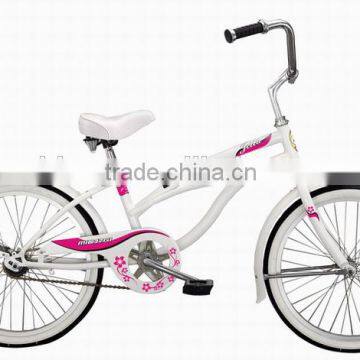 20" white beach bicycle/bike SH-BB060