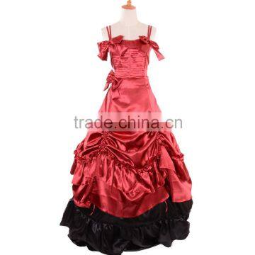 Free Shipping Custom-Made Civil War Dress Victorian Southern Belle Gown Cosplay Costume