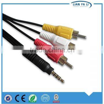 factory wholesale 3.5mm jack audio cable bulk av cable bnc audio jack cable