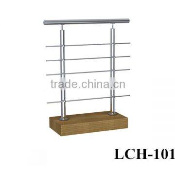 Shenzhen Launch Stainless Steel Rod Post With Cross Bar Holder