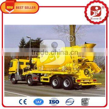 Programmable self loading concrete mixing machine truck type mixer self loading concrete feeding mixer for sale with CE approved