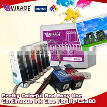 Pretty Colorful And Easy Use Continuous Ink Ciss For Hp C5380