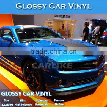 Factory Price Glossy Pearl Blue Vehicle Body Sticker Car Vinyl Film