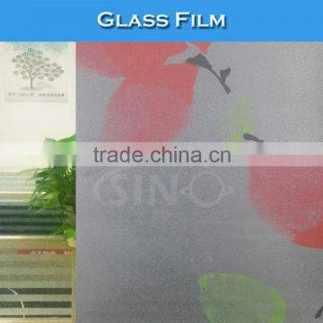 M003 Self Adhesive Decorative PVC Colored Glass Film Window Paper photo-4