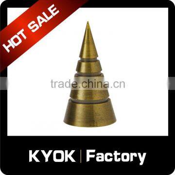 KYOK diamante sphere metal curtain accessory,fancy plastic curtain pole finials,aluminium metal curtain rod finial                        
                                                                                Supplier's Choice