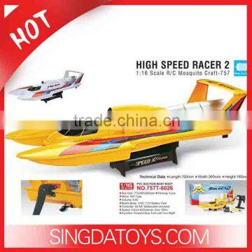 757-6026 NEW 1:16 Electric High Speed Racing RC Boat