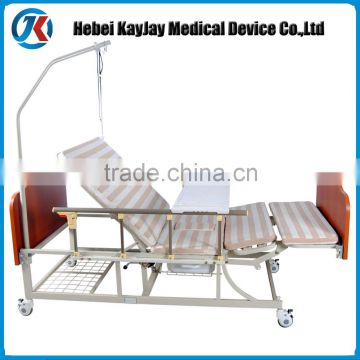 china supplier hospital furniture electric hospital bed parts with three function