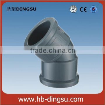 pvc NBR 5648 elbow fittings for water supply