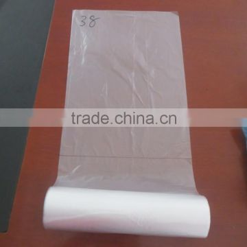 customized HDPE plastic flat bags on roll for food package suitable for grocery and supermarket