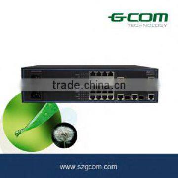 GCOM POE Carrier-Class Access Switch,8 ports, S2600-09/10PC