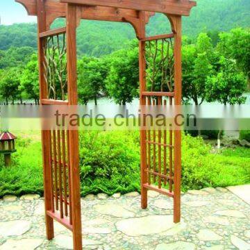 garden decorative arbor and arch/wooden lattice farden arbor
