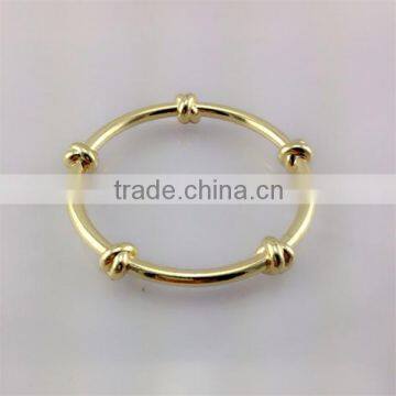 Golden copper bangle