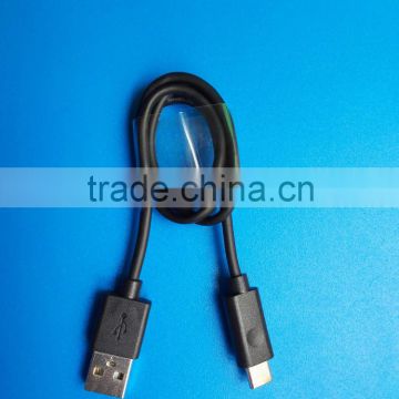 black usb 3.1 c to am cable